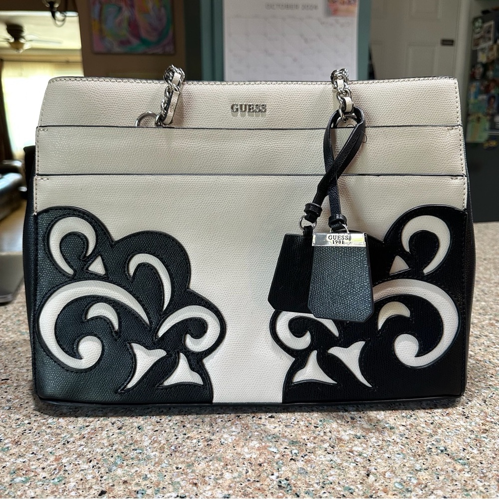 Guess Multi Pocket Handbag